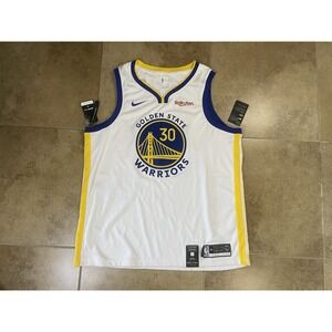 NWT Nike Golden State Warriors Stephen Curry #30 Mens Sz 56 2XL Jersey